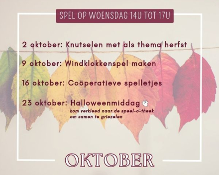 Themaspel op woensdag