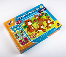 P0026 VELVET PUZZELS JUNGLE