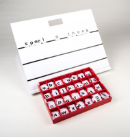 PL249 BRAILLE LETTERS magneetalfabet met bord