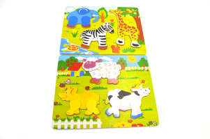 P0061 INLEGPUZZELS DIEREN