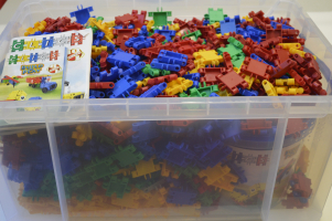 K0014 CLICS XXL KOFFER 1320 BLOKJES + 317 ACCESSOIRES
